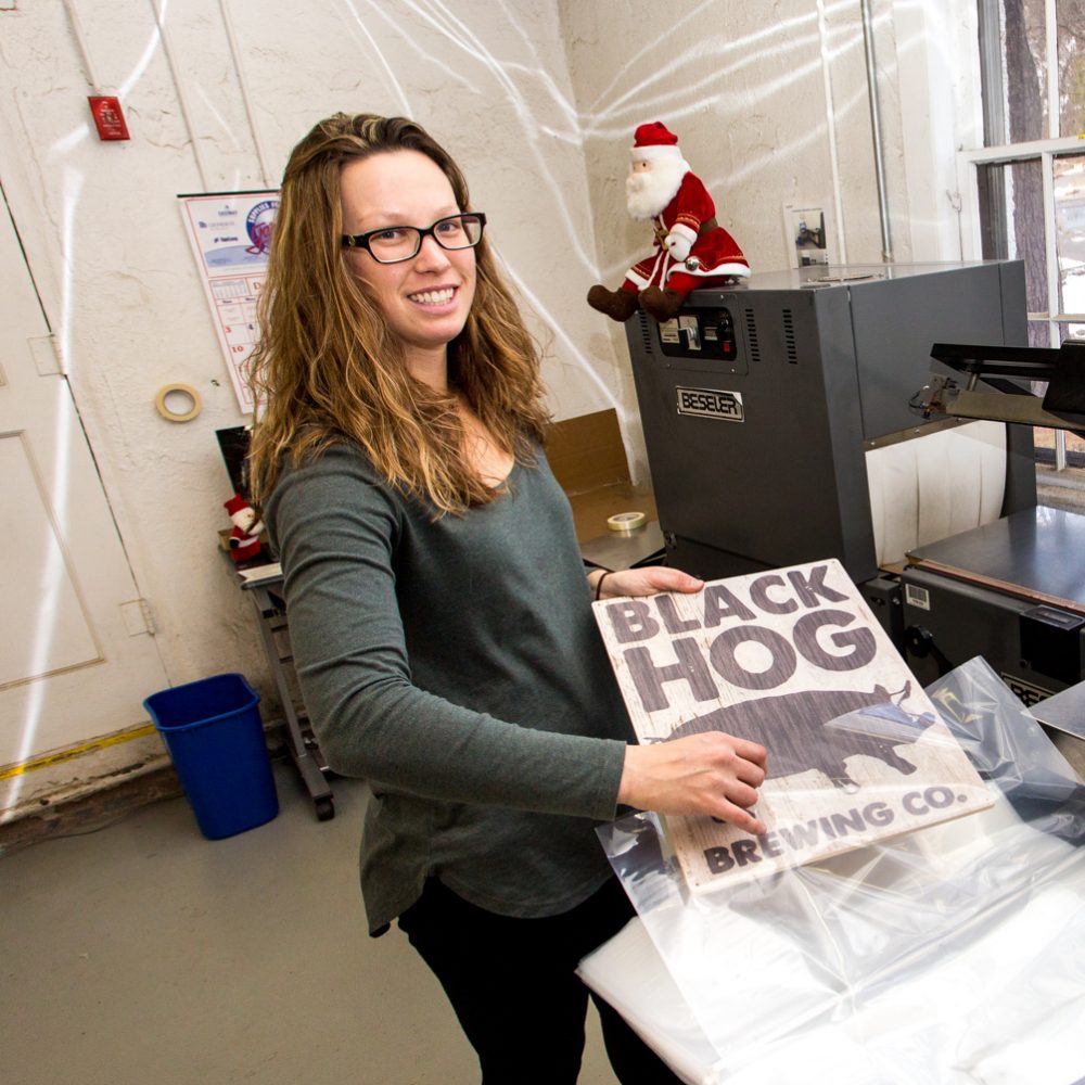 Hunter Ralston is the Customer Liaison for Tap Room Tackers